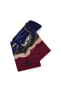 A-dam Unisex Socken Fishing Trip navy