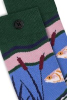 A-dam Unisex Socken Blue Pond