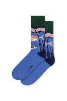 A-dam Unisex Socken Blue Pond