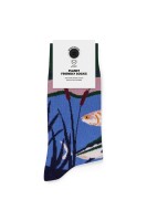 A-dam Unisex Socken Blue Pond