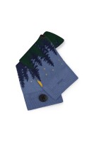 A-dam Unisex Socken Camp Trip Green