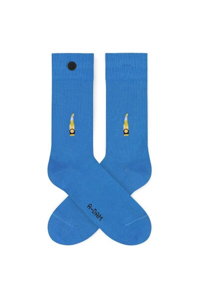 A-dam Unisex Socken Beer blue