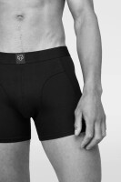 A-dam Herren Boxershorts Baseballs AOP Blue