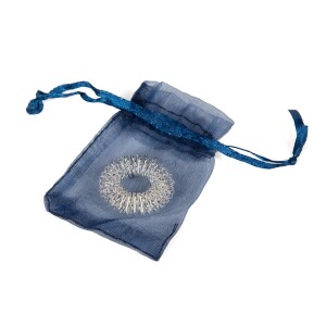 Bodynova Akupressur Ring - Massagering 25mm versilbert