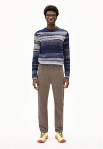Armedangels Herren Hose Maakx Corduroy Walnut Cream
