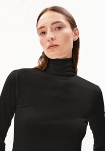 Armedangels Damen Longsleeve Grazilianaa Soft black