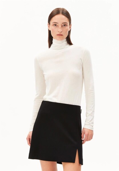 Armedangels Damen Longsleeve Grazilianaa Soft off white