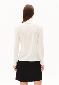 Armedangels Damen Longsleeve Grazilianaa Soft off white