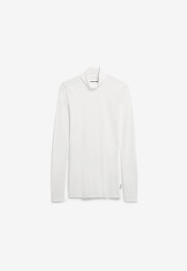 Armedangels Damen Longsleeve Grazilianaa Soft off white