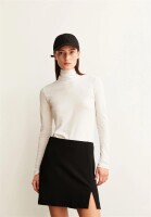 Armedangels Damen Longsleeve Grazilianaa Soft off white