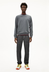 Armedangels Herren Pullover BAARO Loop space steel
