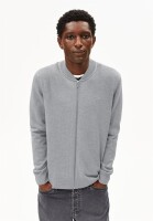 Armedangels Herren Strickjacke Agaamon silver melange