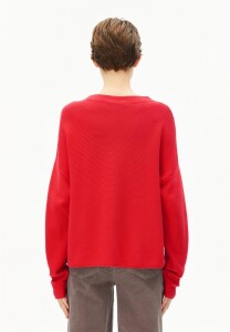 Armedangels Damen Pullover Merinaa Links Links mars red