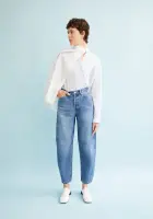 Armedangels Damen Jeans Baarly  High waist Barrel Jean chrunchy