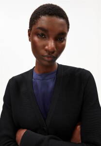 Armedangels Damen Strickjacke Menaal links links black