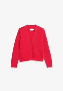 Armedangels Damen Strickjacke Menaal links links mars red
