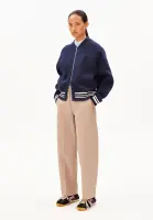 Armedangels Damen Hose BARREL LEG TWILL PANT true camel