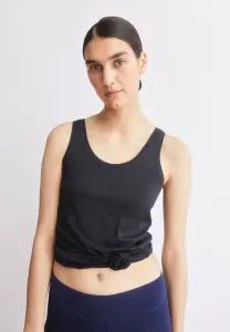 Armedangels Damen Top Single Jersey black