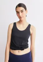 Armedangels Damen Top Single Jersey black