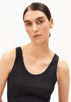 Armedangels Damen Top Single Jersey black