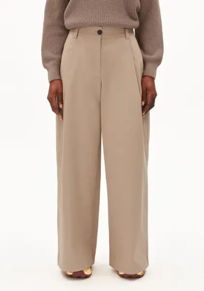 Armedangels Damen Hose TWILL CHINO PANT true camel