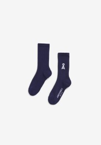 Armedangels Unisex Socken Saamus Bold tinted navy