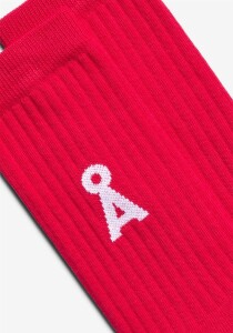 Armedangels Unisex Socken Saamus Bold mars red