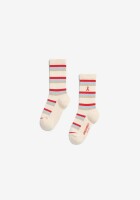 Armedangels Unisex Socken Stripe Socks oatmilk