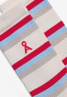 Armedangels Unisex Socken Stripe Socks oatmilk