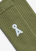 Armedangels Unisex Socken Saamus Bold fatigue green