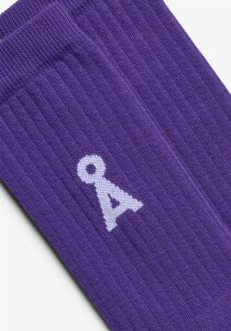 Armedangels Unisex Socken Saamus Bold pungent purple