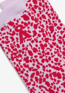 Armedangels Unisex Socken Leopard Socks pink mist