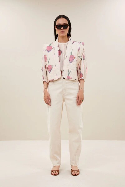 by bar Damen Jacke / Weste Isla ikat spring ikat