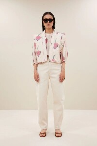 by bar Damen Jacke / Weste Isla ikat spring ikat