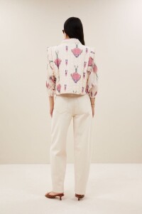 by bar Damen Jacke / Weste Isla ikat spring ikat