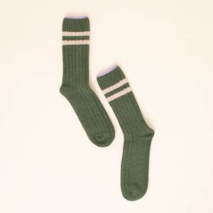popeia Damen Socken dicke Stricksocken aus Wolle in...