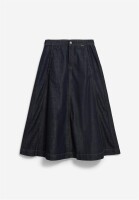 Armedangels Damen Rock panelled denim midi skirt rinse