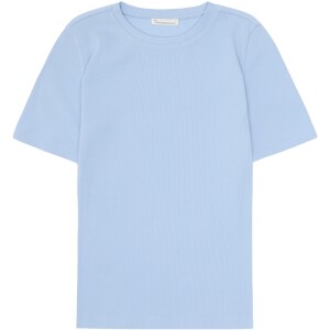 KnowledgeCotton Damen T-Shirt Rib T-Shirt 2010014 skyway