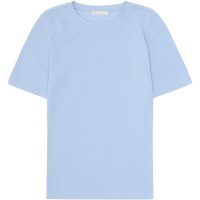KnowledgeCotton Damen T-Shirt Rib T-Shirt 2010014 skyway