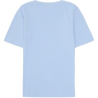 KnowledgeCotton Damen T-Shirt Rib T-Shirt 2010014 skyway