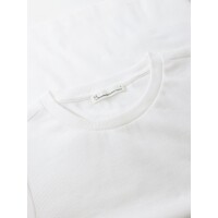KnowledgeCotton Damen T-Shirt Rib T-Shirt 2010014 star white L