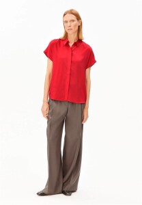 Armedangels Damen Bluse Larisaana mars red