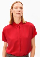 Armedangels Damen Bluse Larisaana mars red