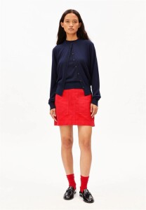 Armedangels Damen Cardigan Feinstrick tinted navy
