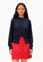 Armedangels Damen Cardigan Feinstrick tinted navy