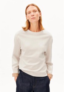 Armedangels Damen Longsleeve UN-WASTED undyed-cinnamon dust