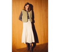 Alwero Unisex Woll Weste POS pistachio