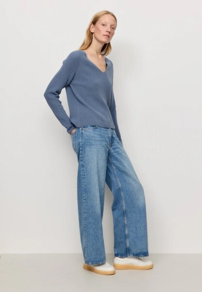 Recolution Damen Pullover Arugula dove blue