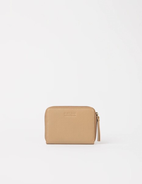 O My Bag Geldbörse Robbie Wallet Sand Soft Grain Leather