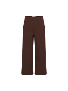 Lanius Damen Hose verkürzte Hose GOTS chocolate